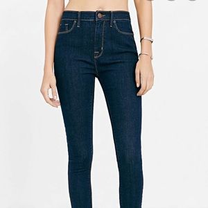 BDG  high rise dark wash jeans